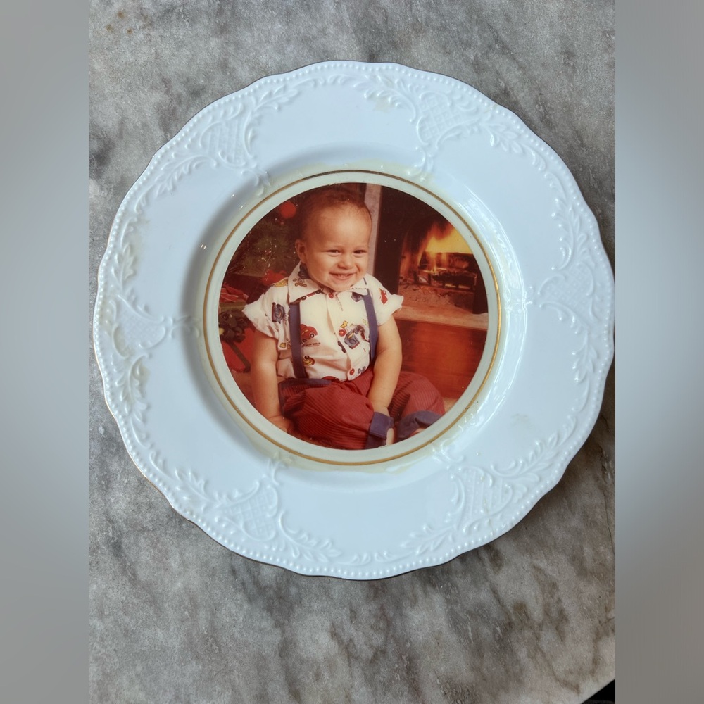 Vintage cute kid plate could be yours!
